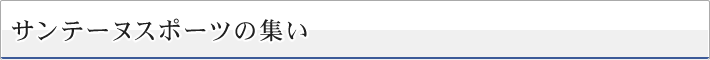 サンテーヌスポーツの集い
